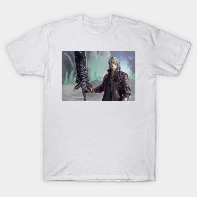 Dante - Devil May Cry T-Shirt by An_dre 2B